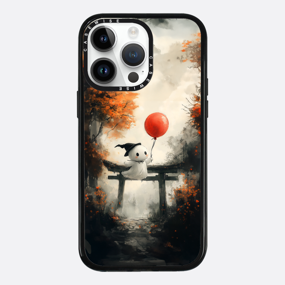 Japanischer Torii -Geist mit Ballon - Hülle