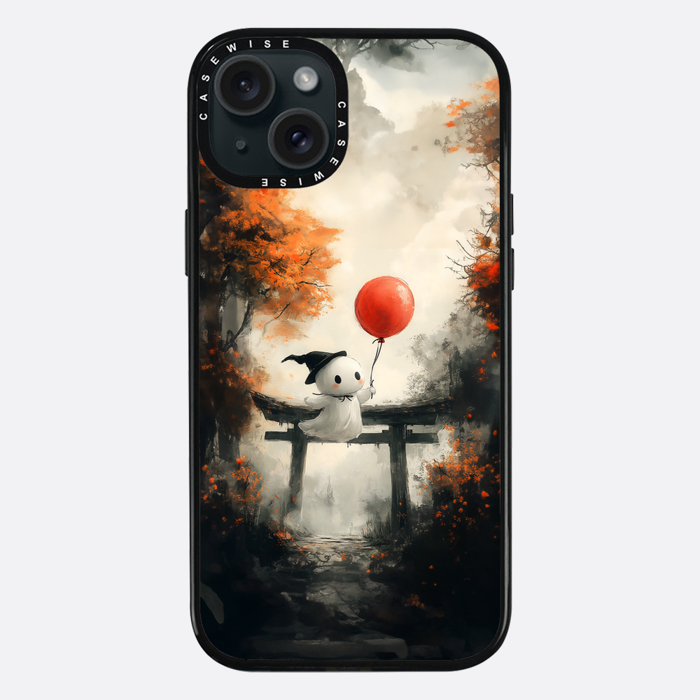 Japanischer Torii -Geist mit Ballon - Hülle