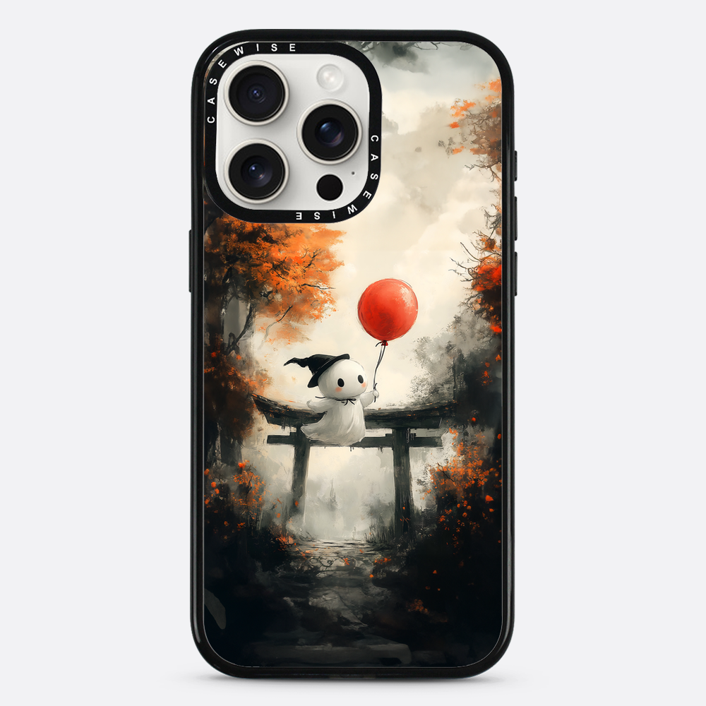 Japanischer Torii -Geist mit Ballon - Hülle