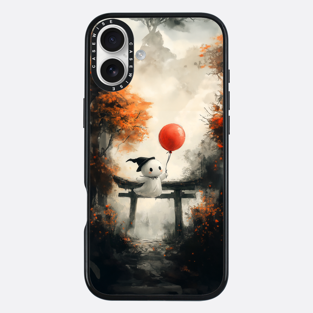 Japanischer Torii -Geist mit Ballon - Hülle