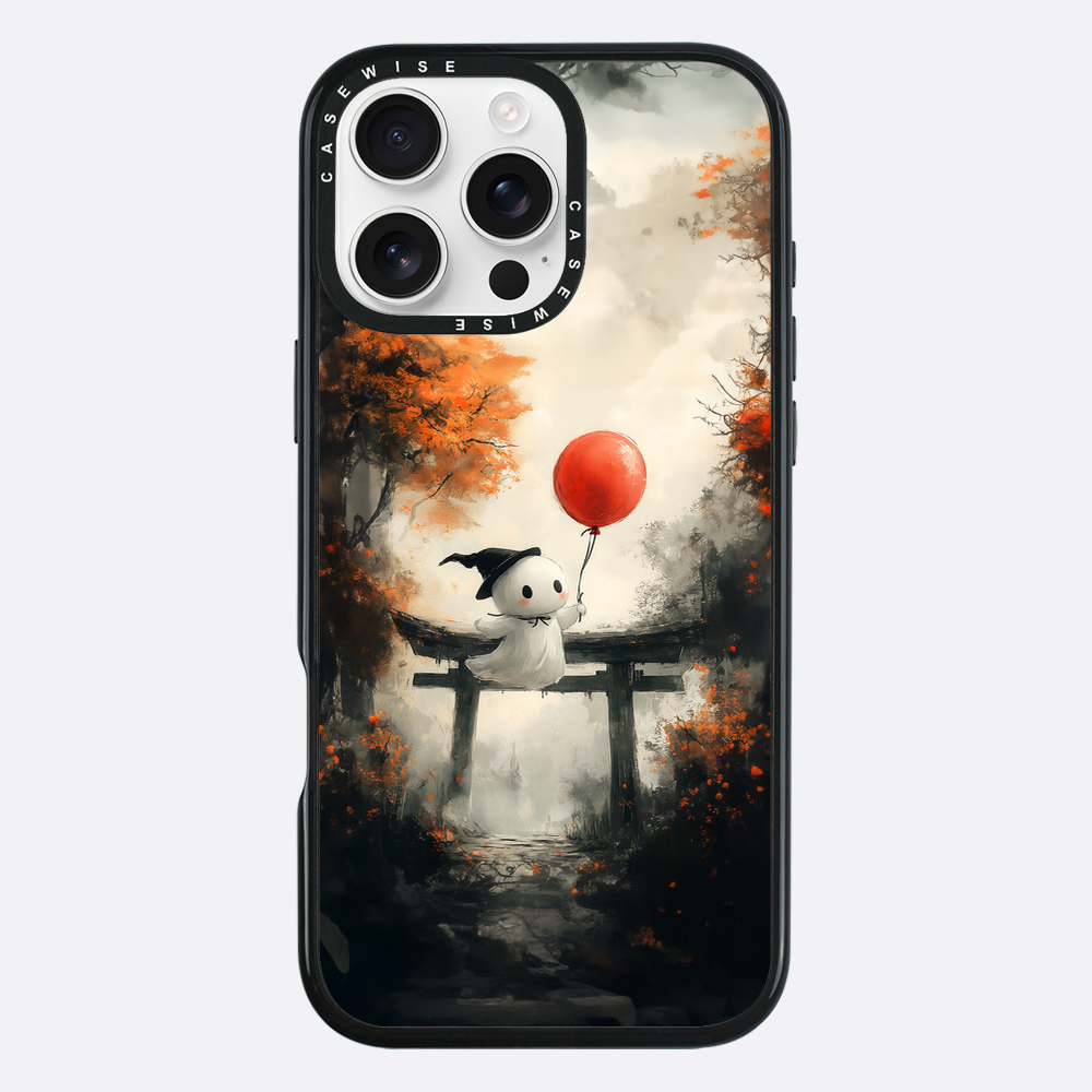 Japanischer Torii -Geist mit Ballon - Hülle