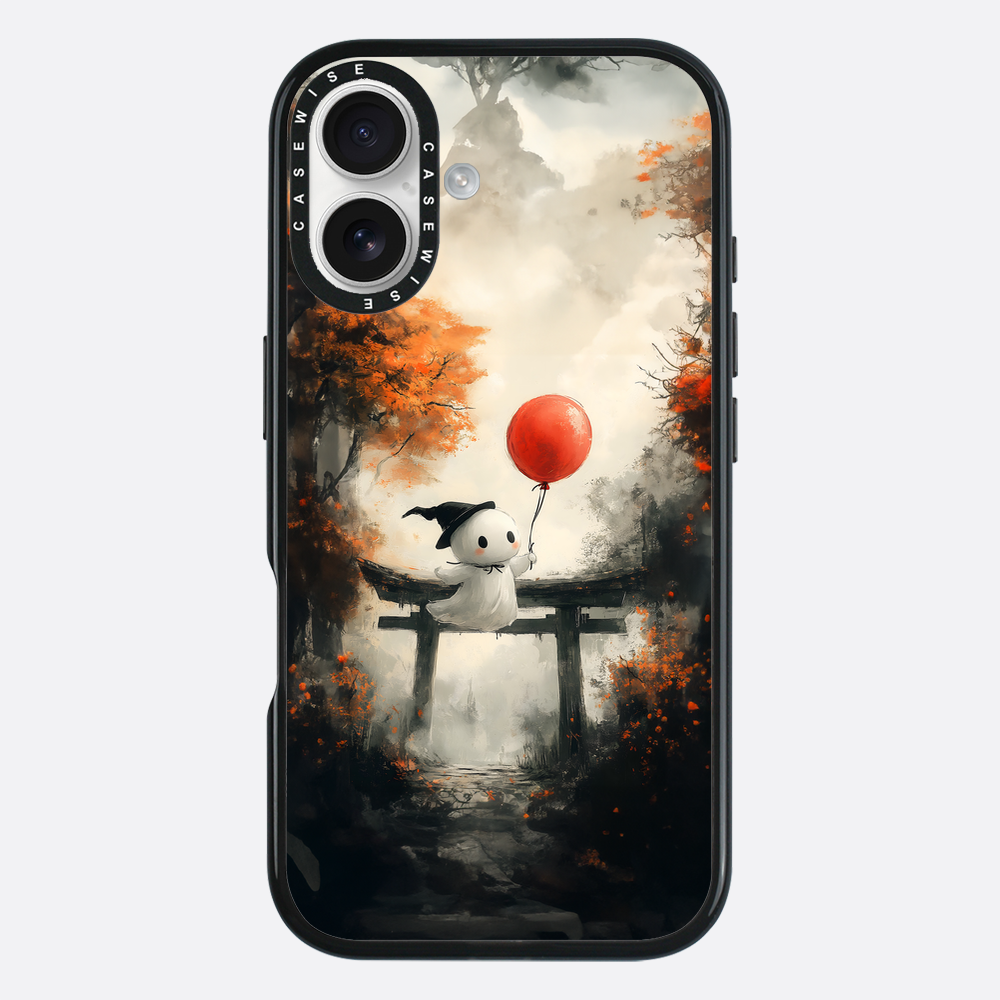 Japanischer Torii -Geist mit Ballon - Hülle