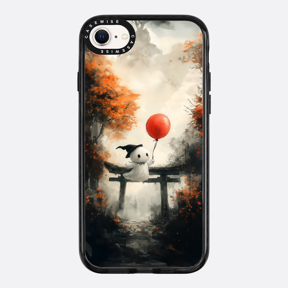 Japanischer Torii -Geist mit Ballon - Hülle