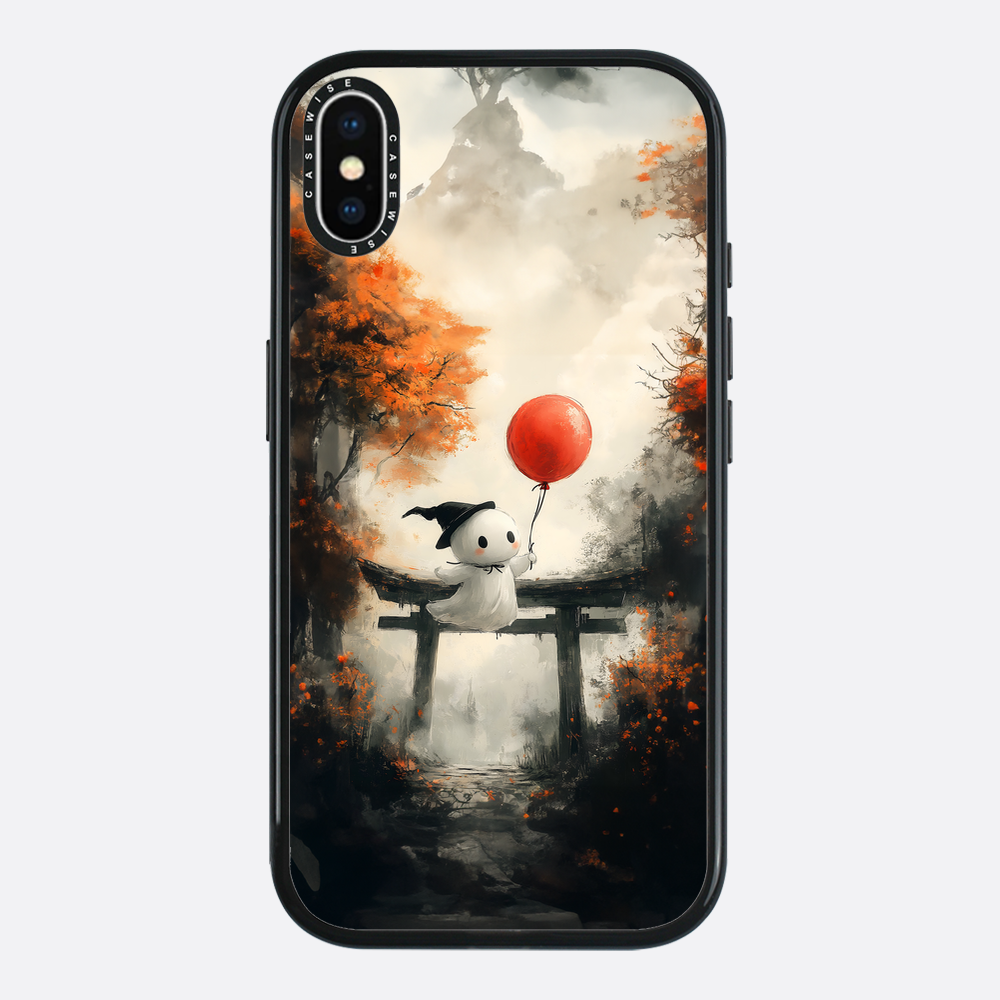 Japanischer Torii -Geist mit Ballon - Hülle