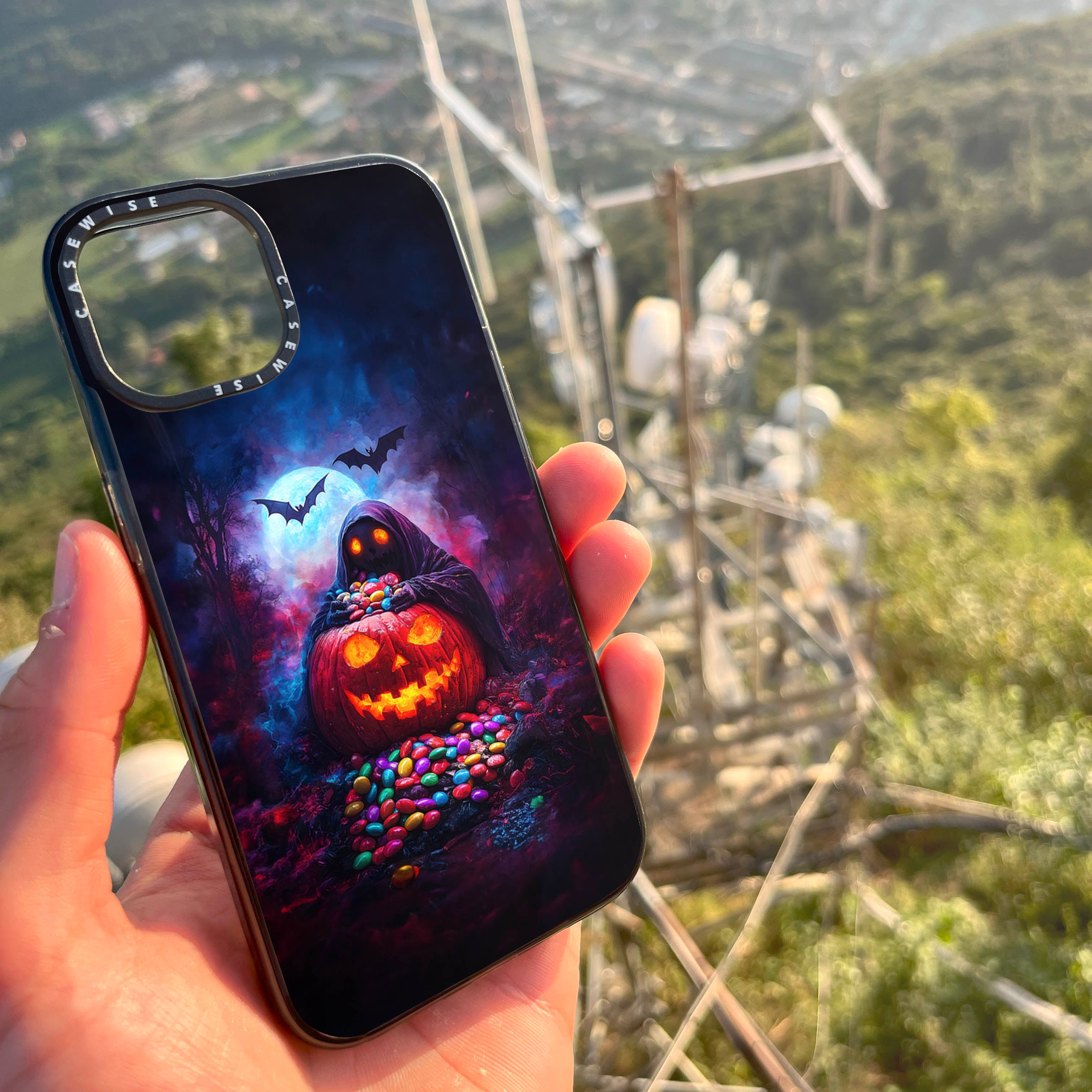 Zucker Süßigkeiten Halloween Ghost - Hülle