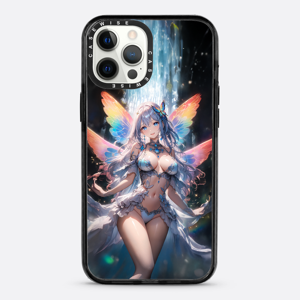 Schmetterling Anime Manga Mädchen - Hülle