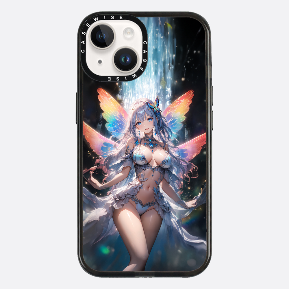 Schmetterling Anime Manga Mädchen - Hülle