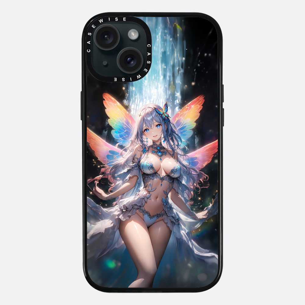 Schmetterling Anime Manga Mädchen - Hülle