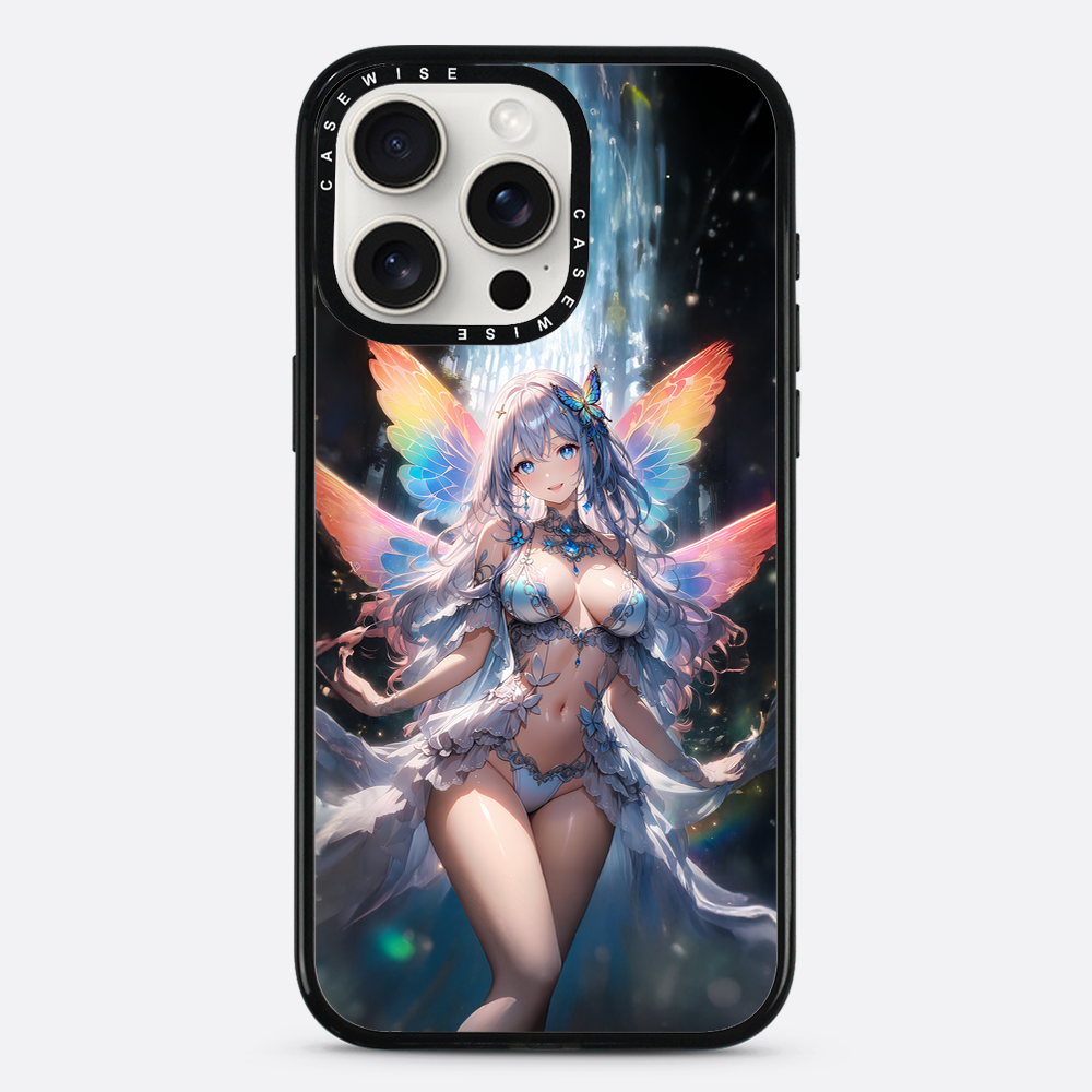 Schmetterling Anime Manga Mädchen - Hülle