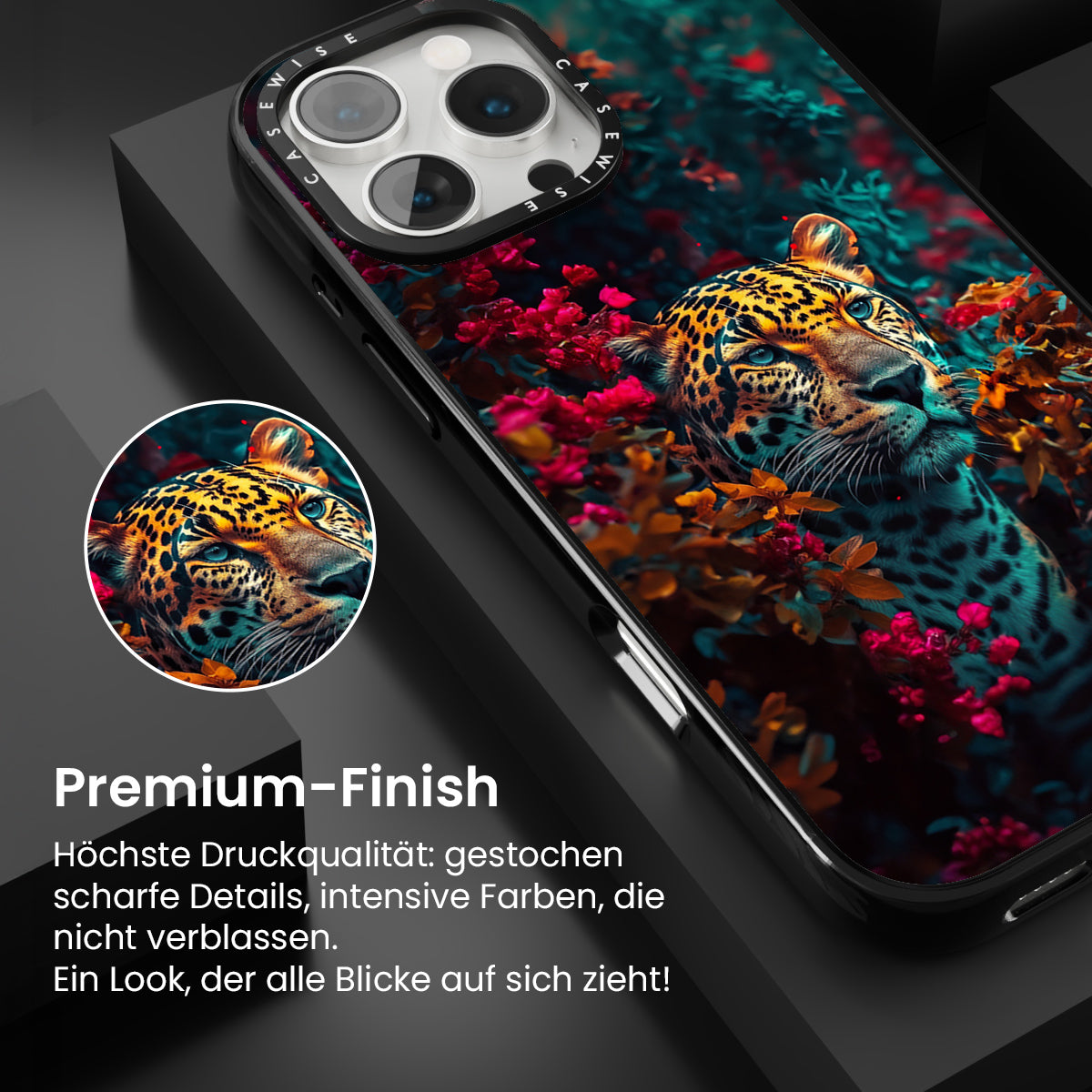 Jaguar in Rosen - Hülle