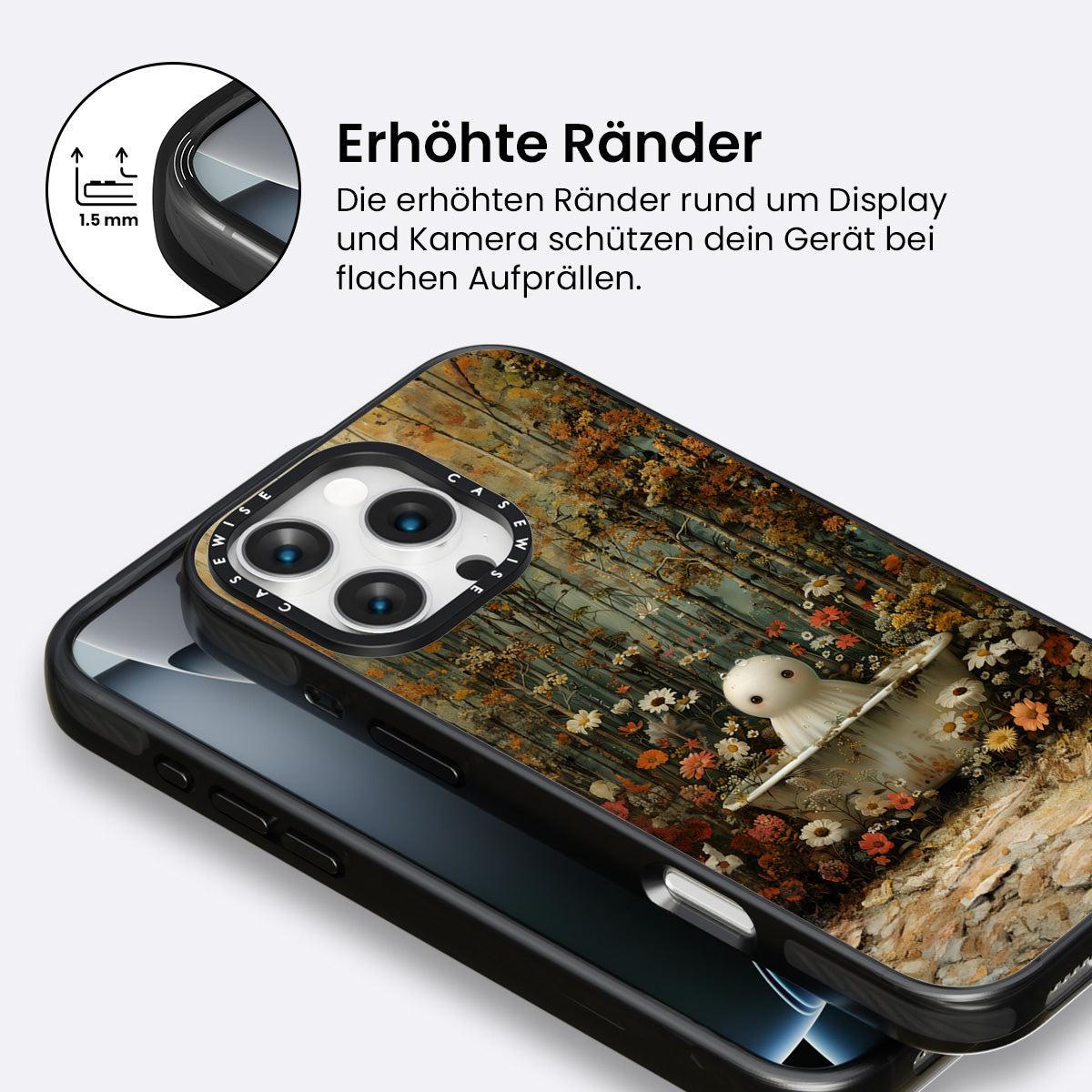 Blattgeister im Badrohr - Hülle