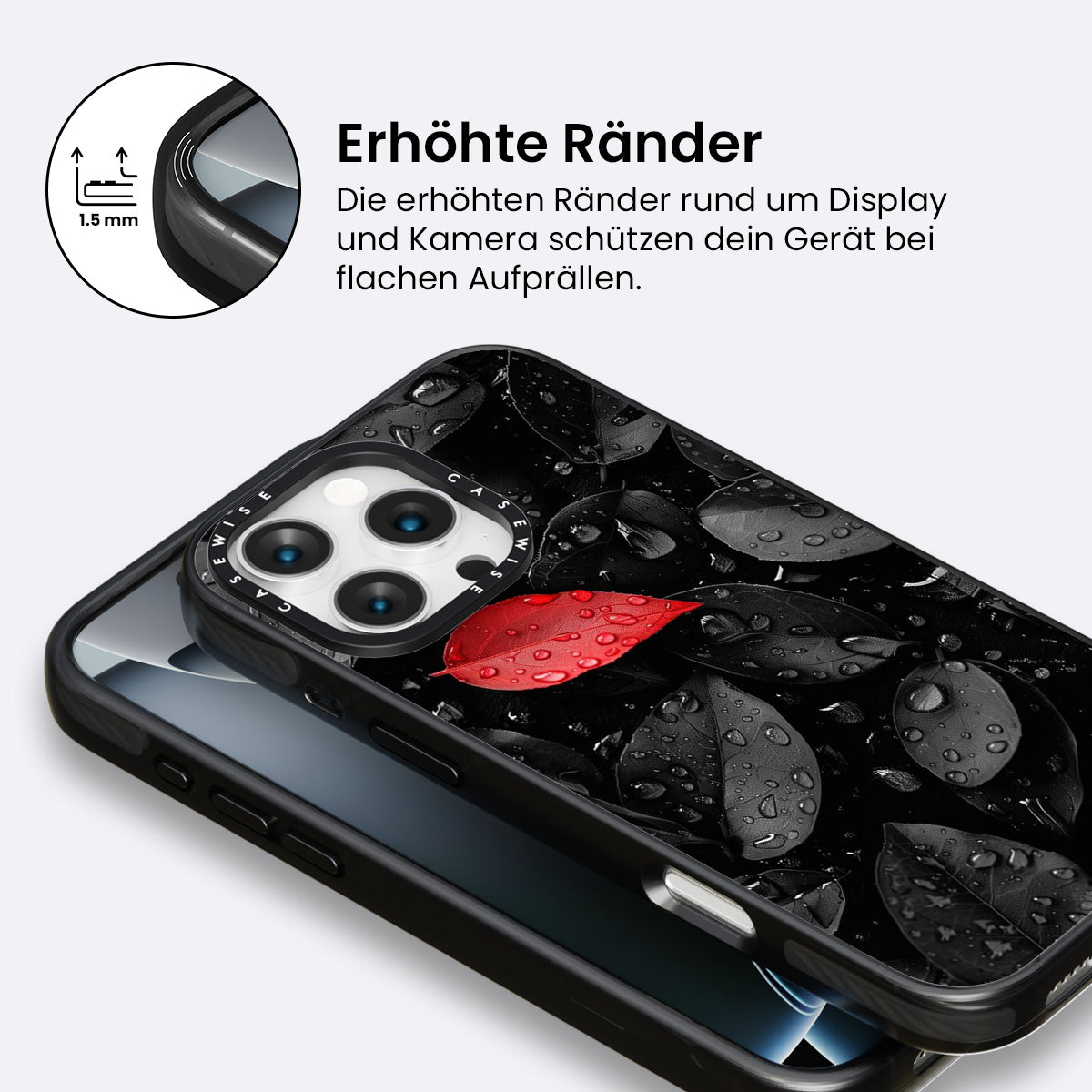 Purpurroter Kontrast - Hülle