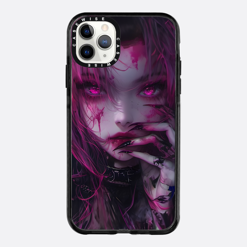 Rosa Zombie -Mädchen - Hülle