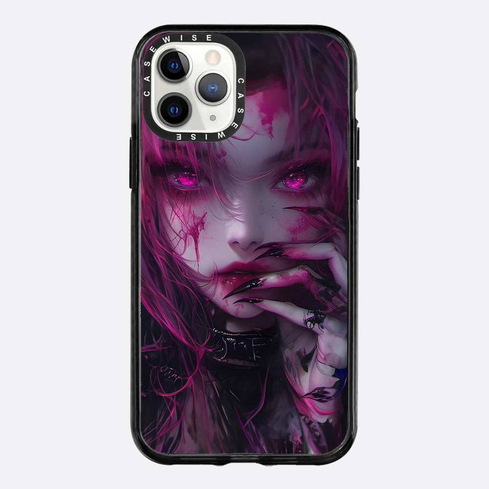 Rosa Zombie -Mädchen - Hülle