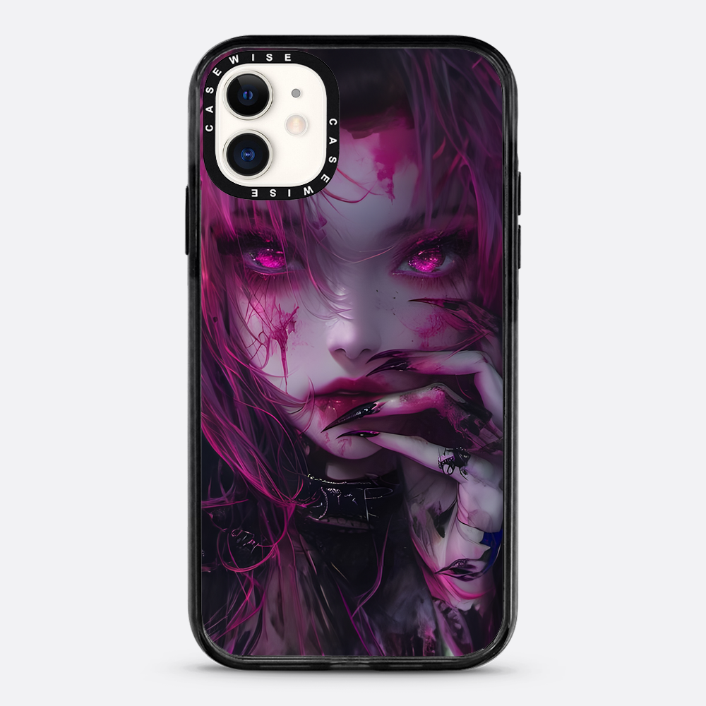 Rosa Zombie -Mädchen - Hülle