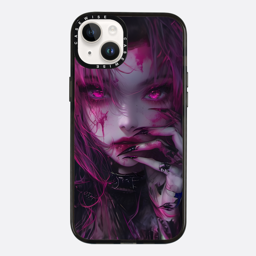 Rosa Zombie -Mädchen - Hülle