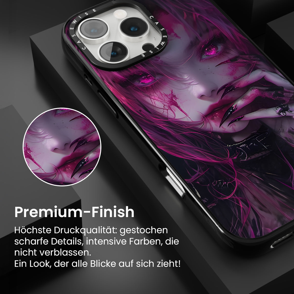 Rosa Zombie -Mädchen - Hülle