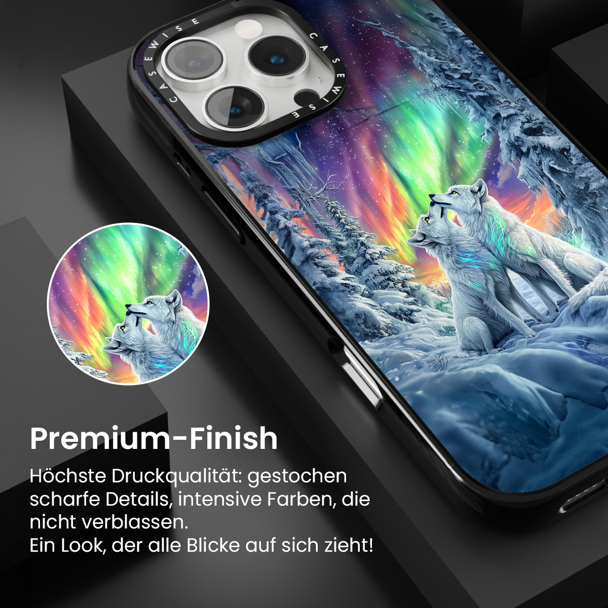 Arktische Regenbogenwolfs - Hülle