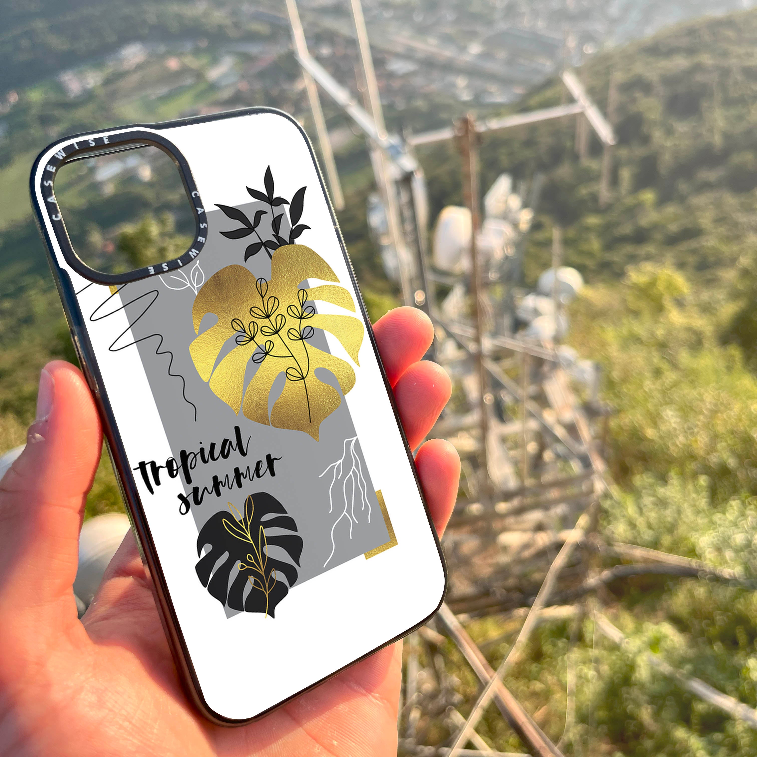 Liebe zur Natur - tropischer Sommer - Hülle