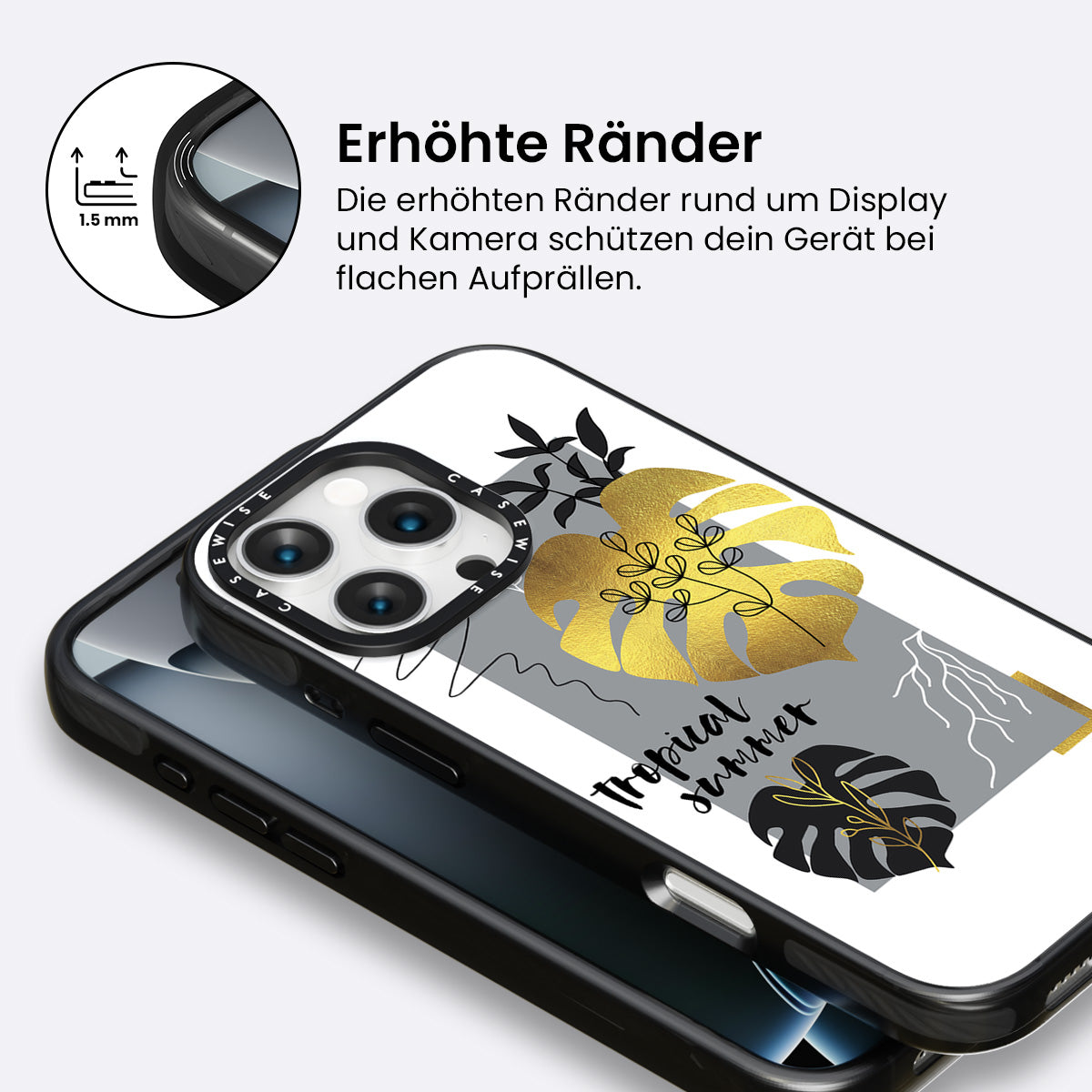 Liebe zur Natur - tropischer Sommer - Hülle