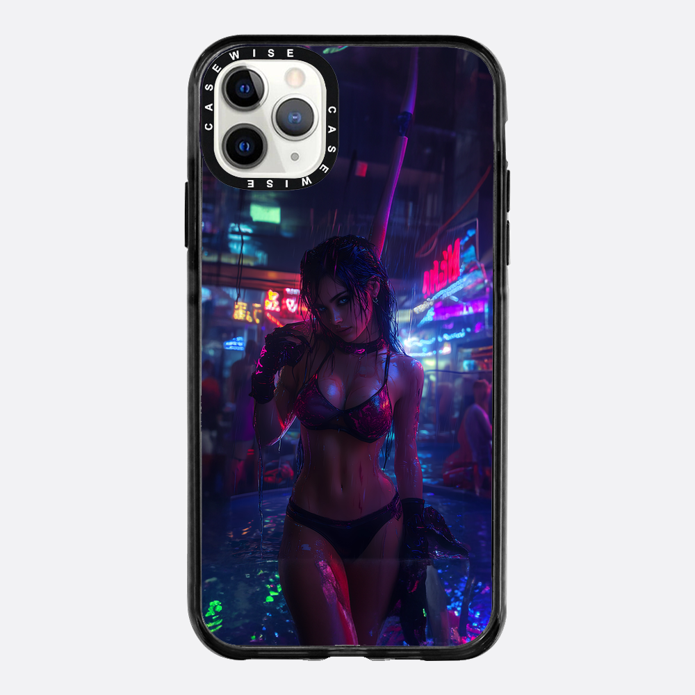 Cyberpunk Mädchen - Hülle