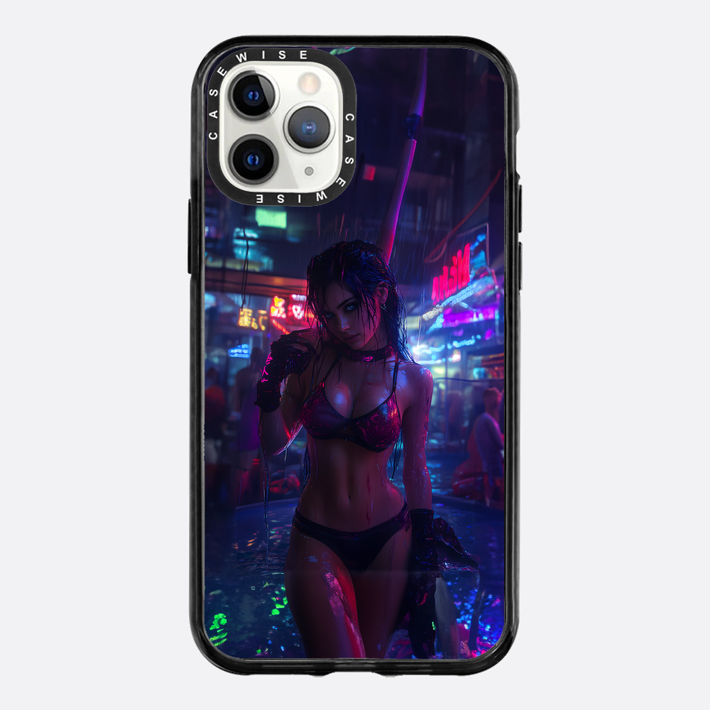 Cyberpunk Mädchen - Hülle