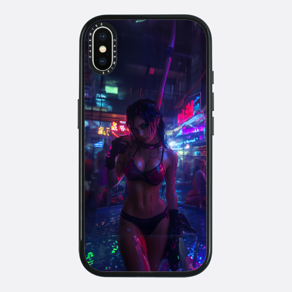 Cyberpunk Mädchen - Hülle