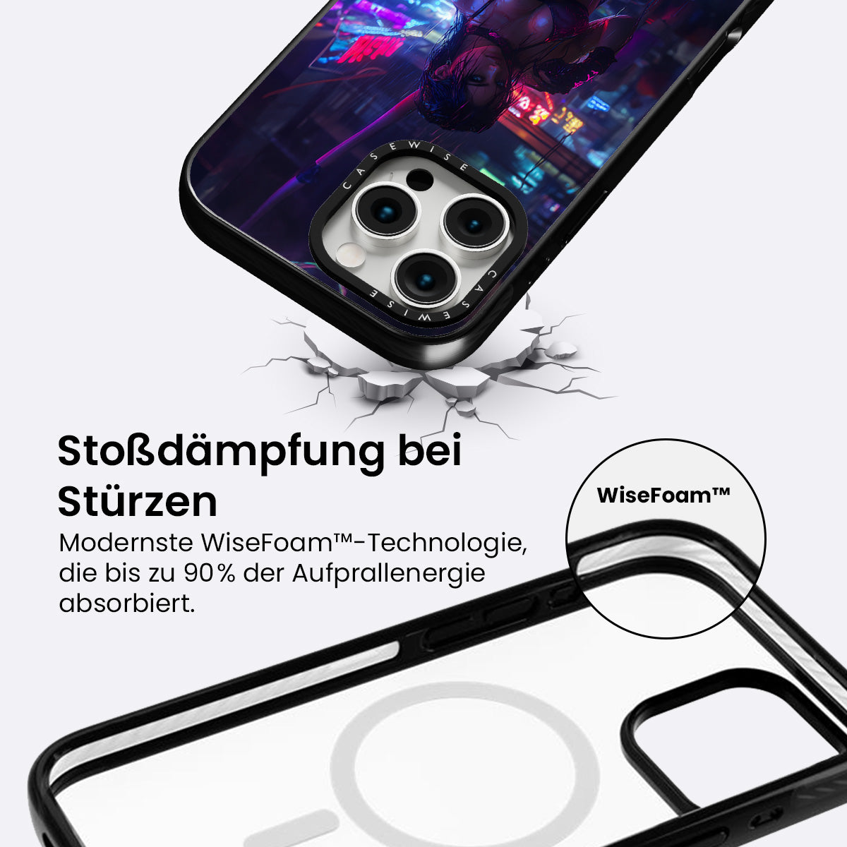 Cyberpunk Mädchen - Hülle