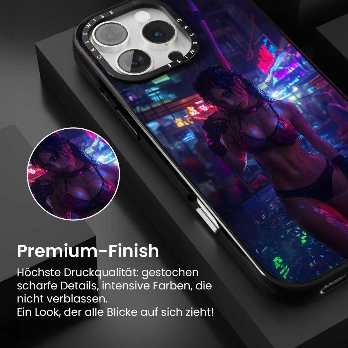 Cyberpunk Mädchen - Hülle