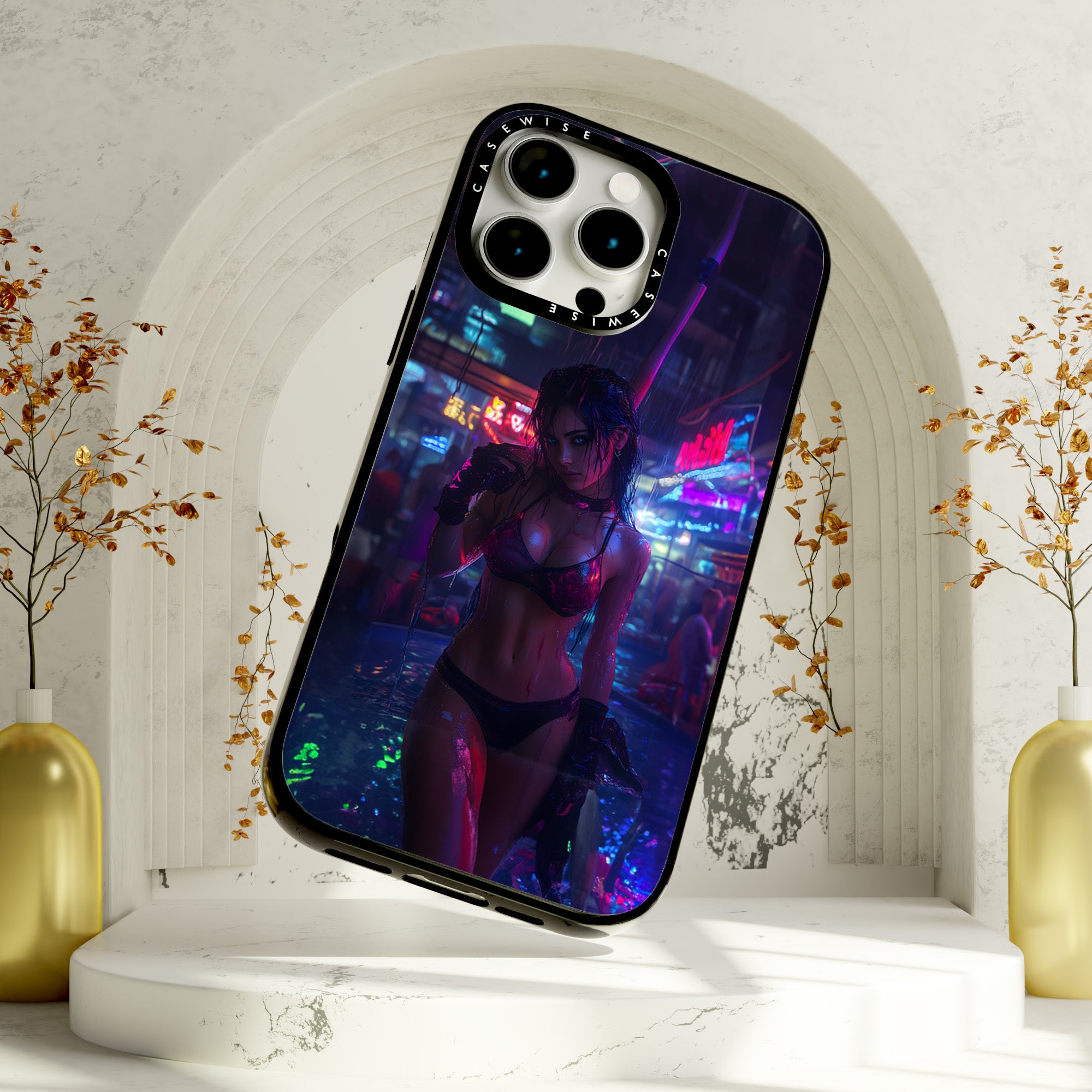 Cyberpunk Mädchen - Hülle
