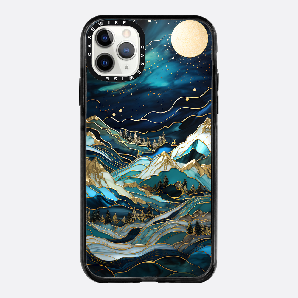 Starry Night Moon Light Peaks - Hülle
