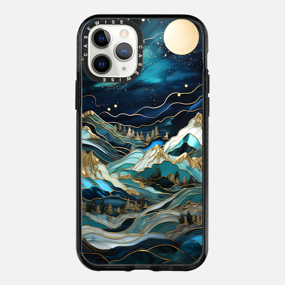 Starry Night Moon Light Peaks - Hülle