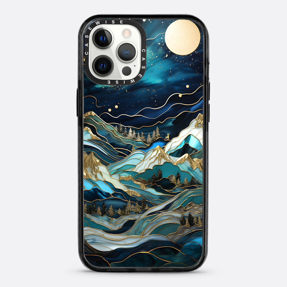 Starry Night Moon Light Peaks - Hülle
