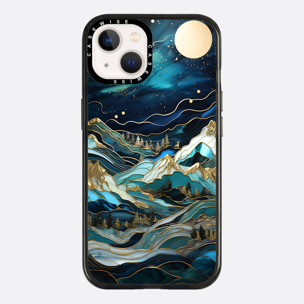 Starry Night Moon Light Peaks - Hülle