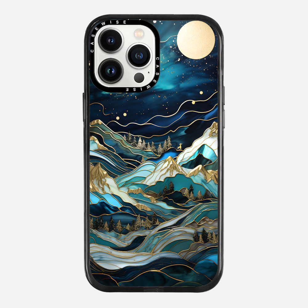 Starry Night Moon Light Peaks - Hülle
