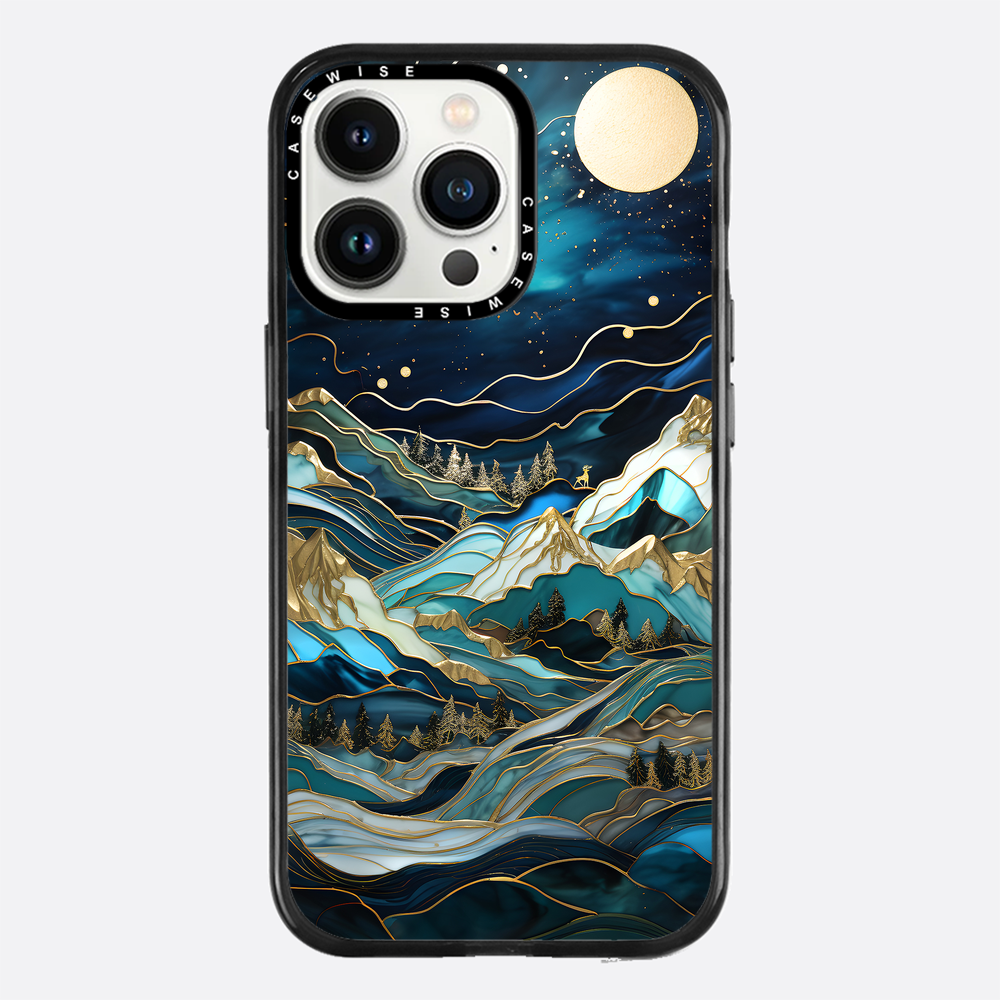 Starry Night Moon Light Peaks - Hülle