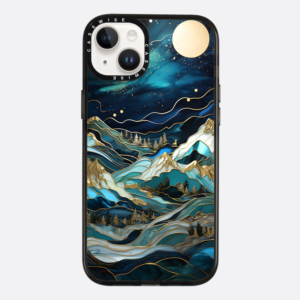Starry Night Moon Light Peaks - Hülle