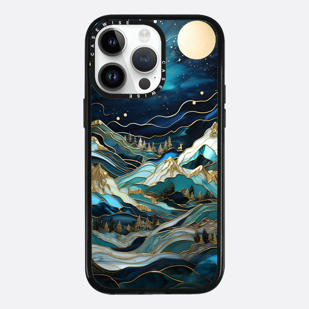 Starry Night Moon Light Peaks - Hülle