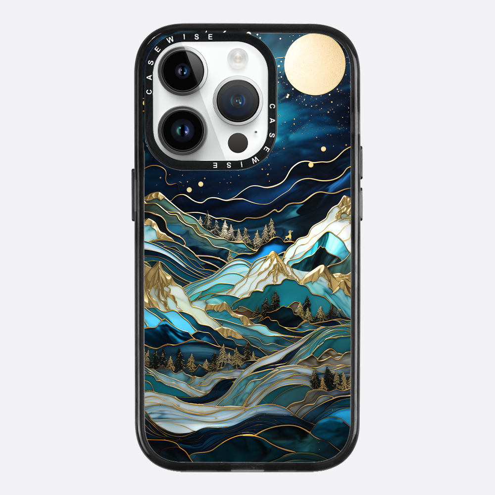 Starry Night Moon Light Peaks - Hülle