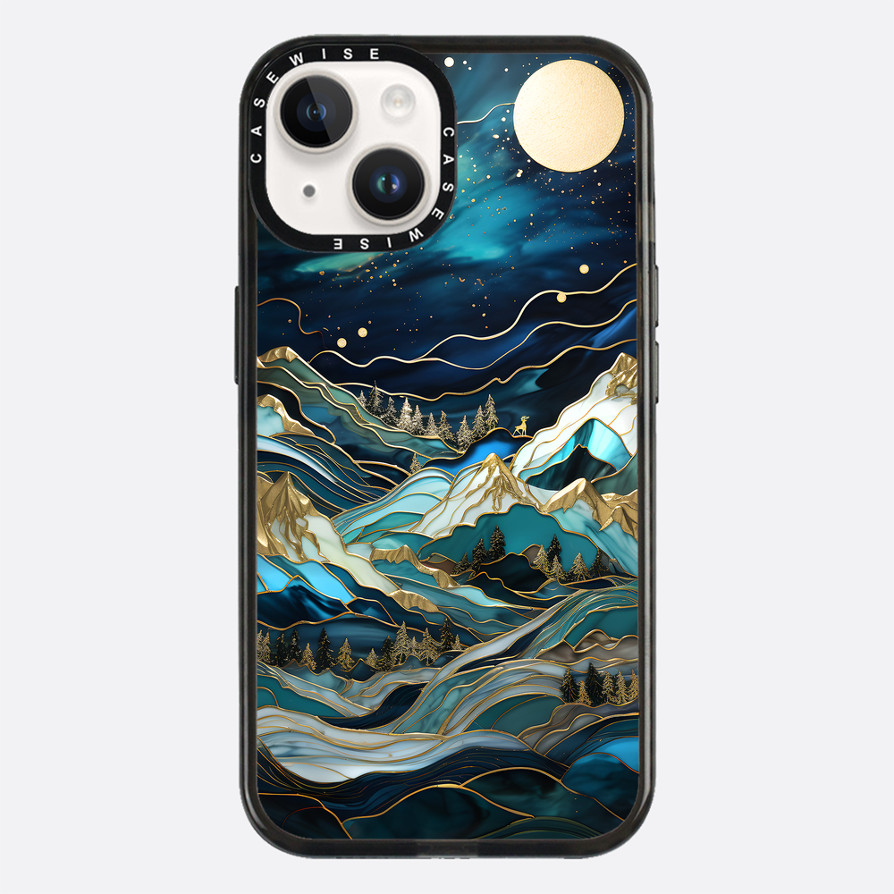 Starry Night Moon Light Peaks - Hülle