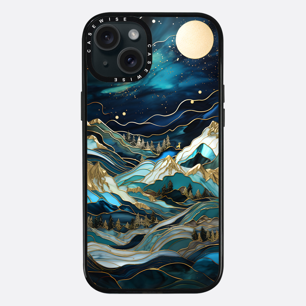 Starry Night Moon Light Peaks - Hülle