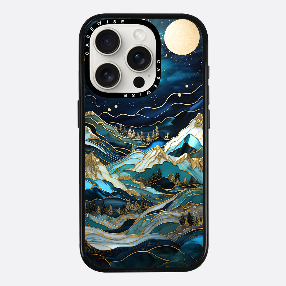 Starry Night Moon Light Peaks - Hülle