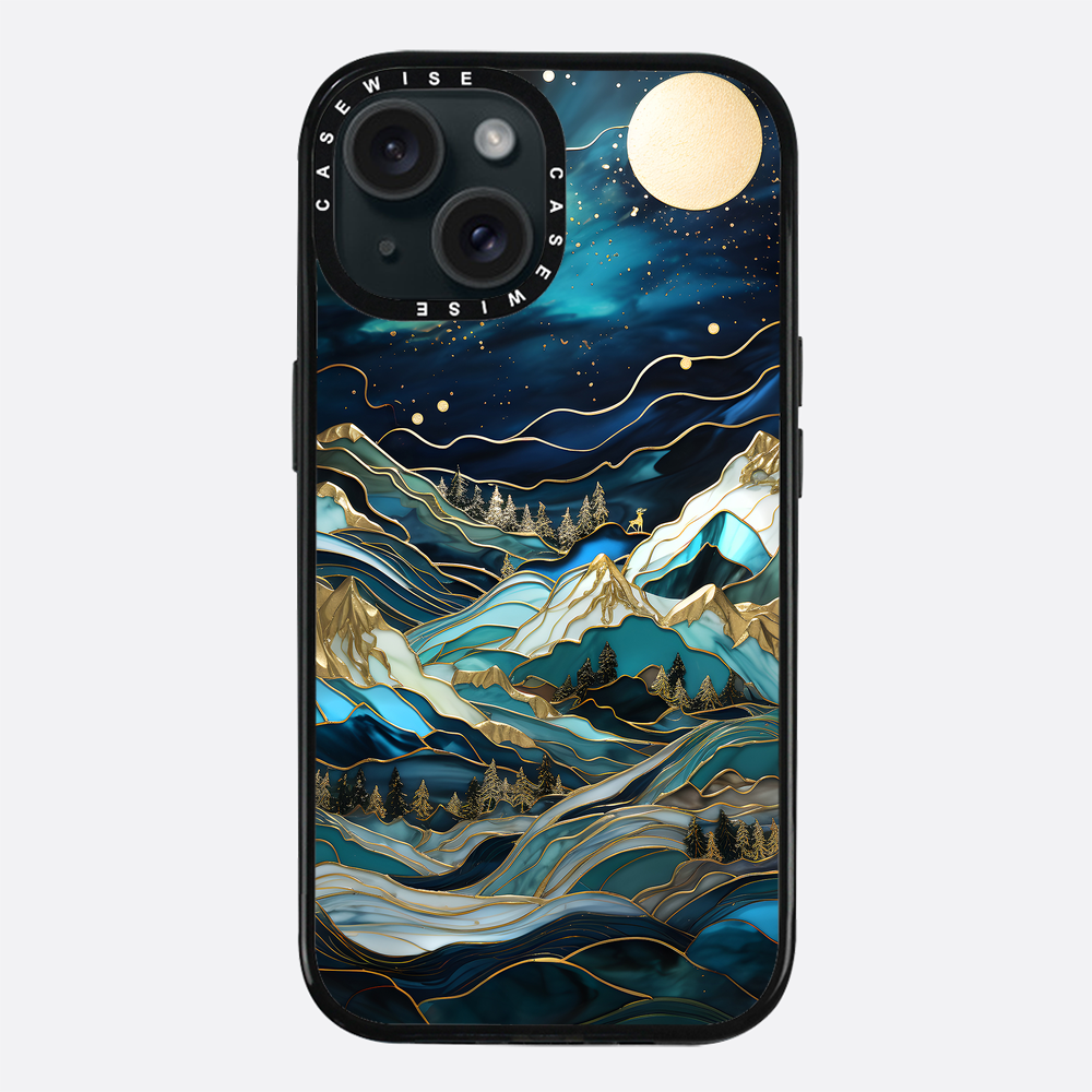 Starry Night Moon Light Peaks - Hülle