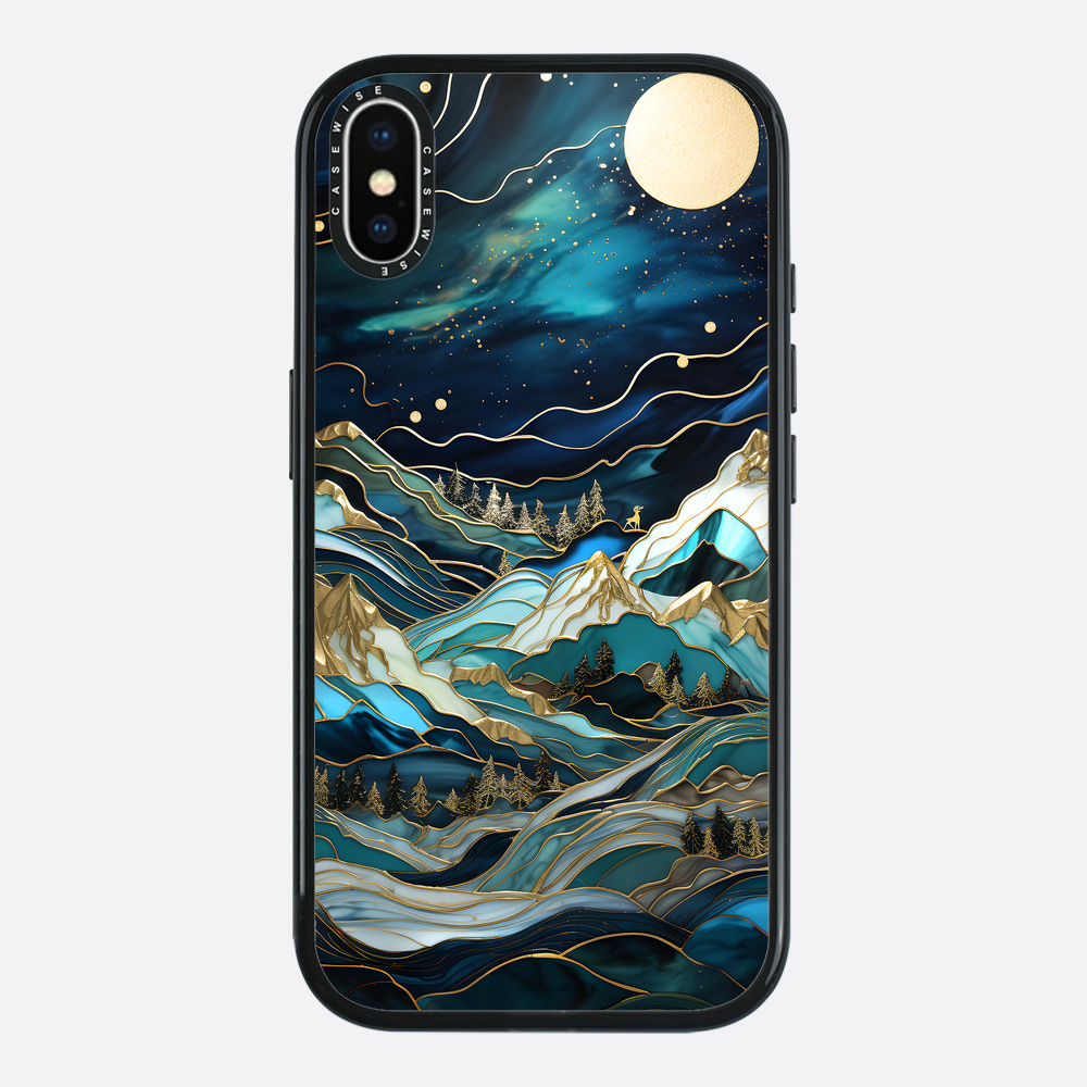 Starry Night Moon Light Peaks - Hülle