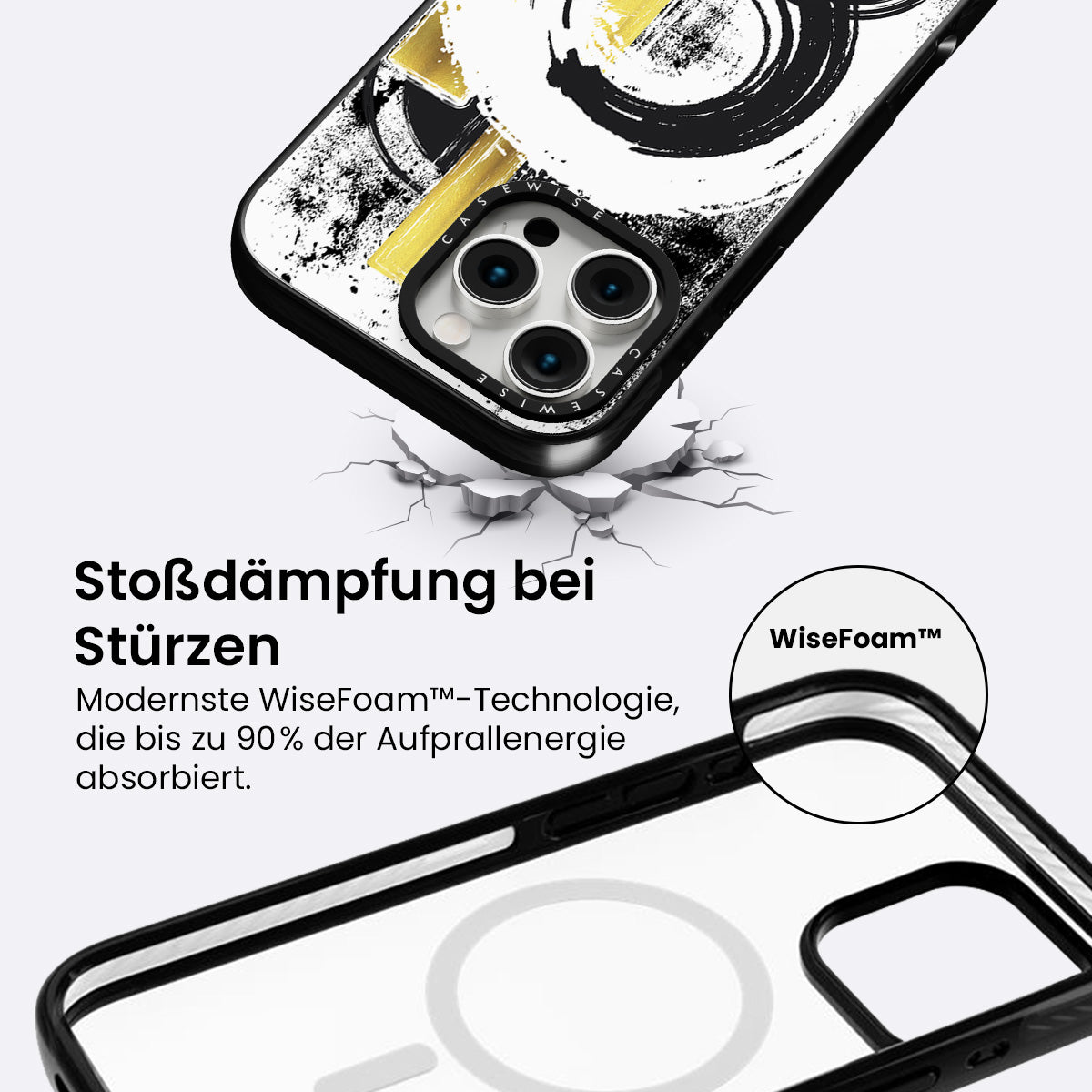 Abstrakte Kunstdynamikformen - Hülle