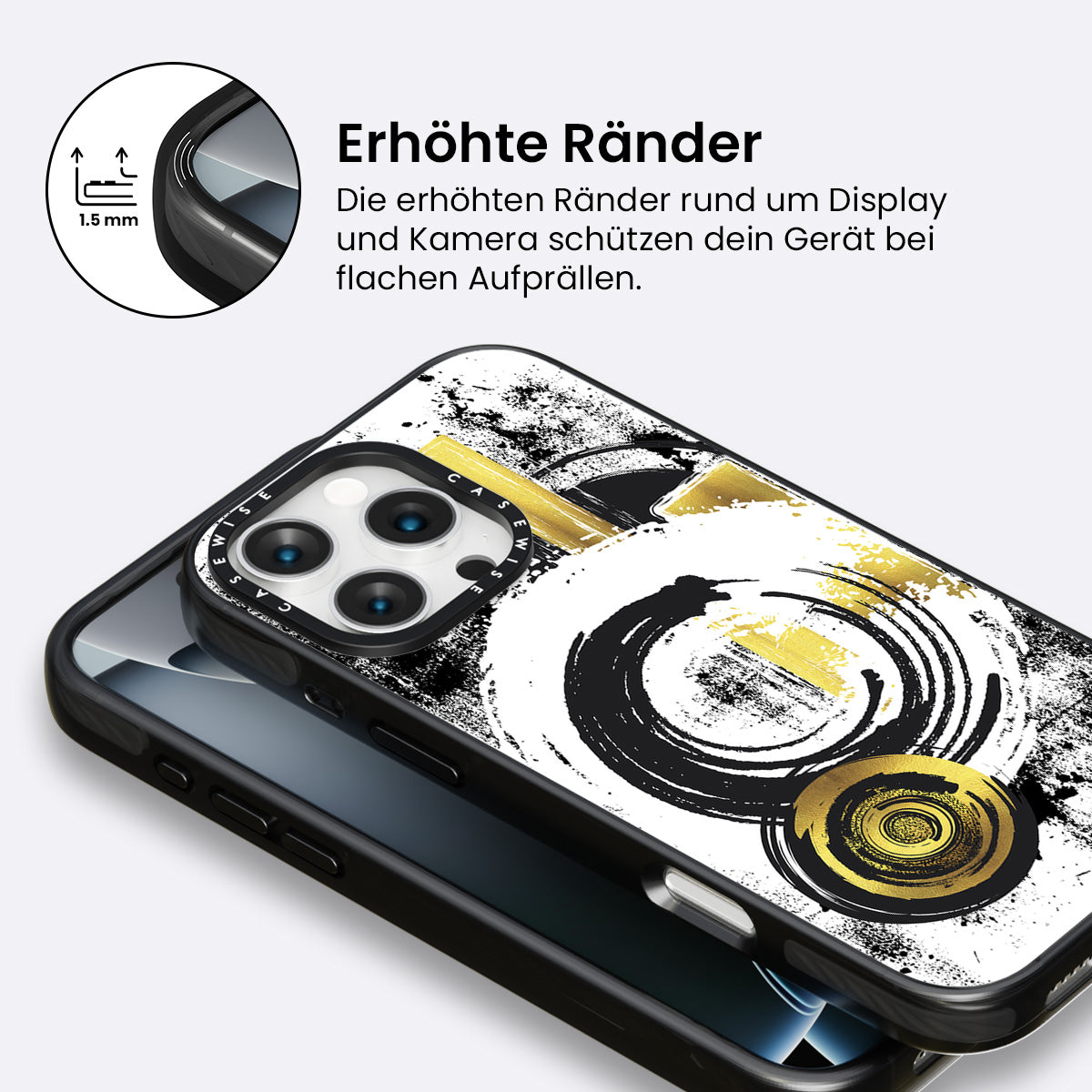 Abstrakte Kunstdynamikformen - Hülle