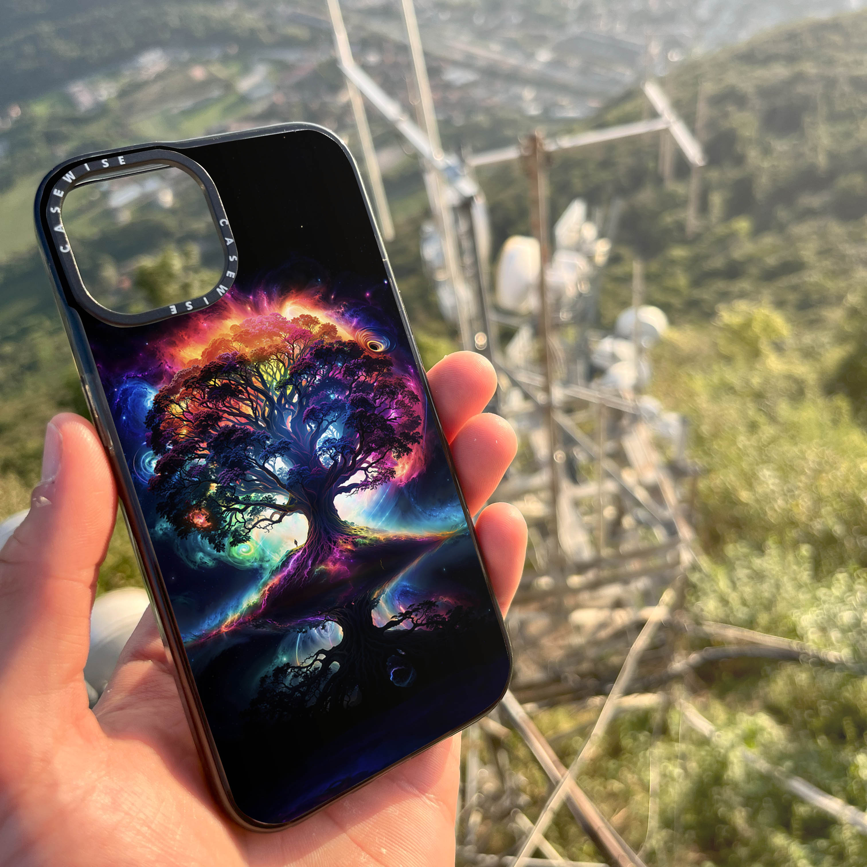 Kosmischer Baum des Lebens Einheit - Hülle