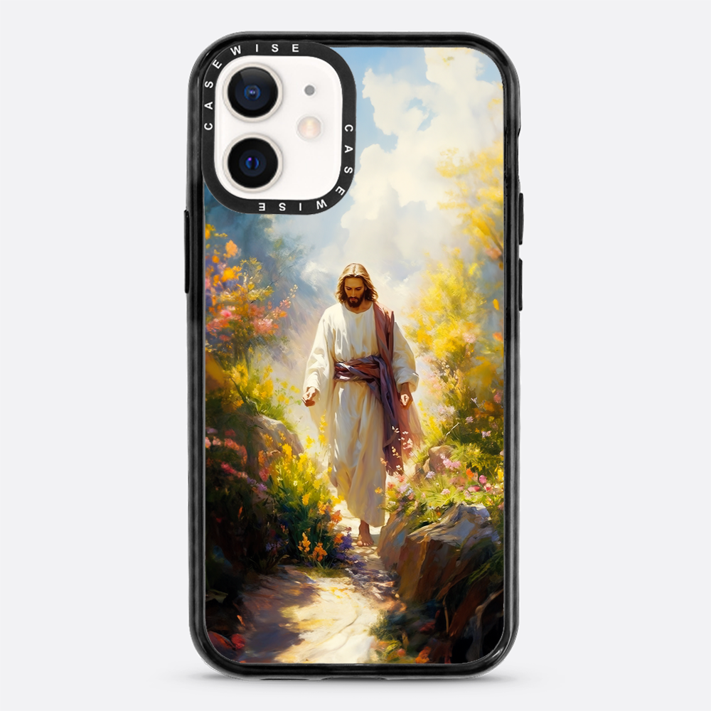 Glücklicher Jesus sonniger Tag - Hülle