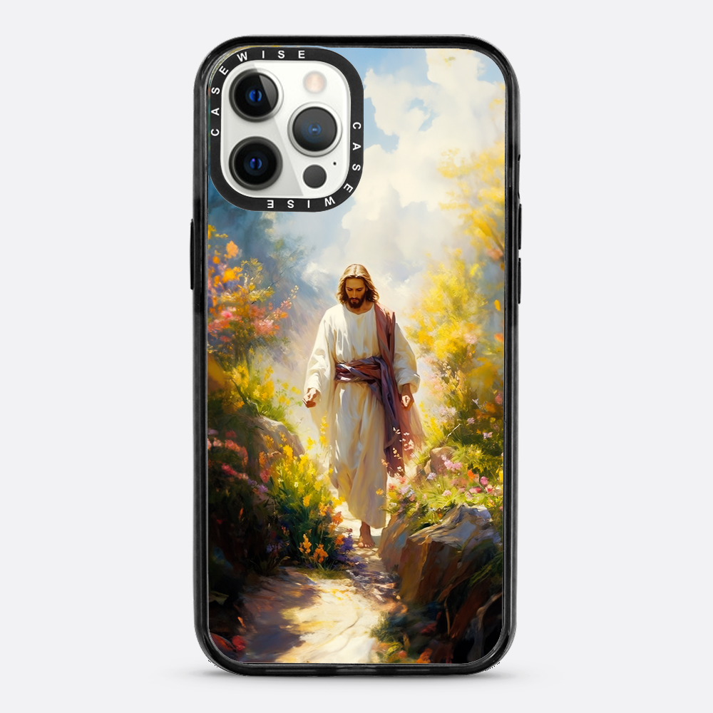 Glücklicher Jesus sonniger Tag - Hülle