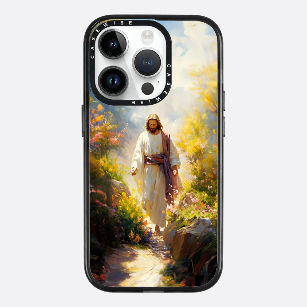 Glücklicher Jesus sonniger Tag - Hülle